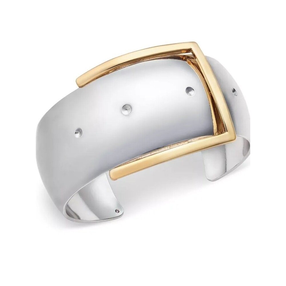 I.N.C. International Concepts Two-Tone Buckle Cuff Bracelet